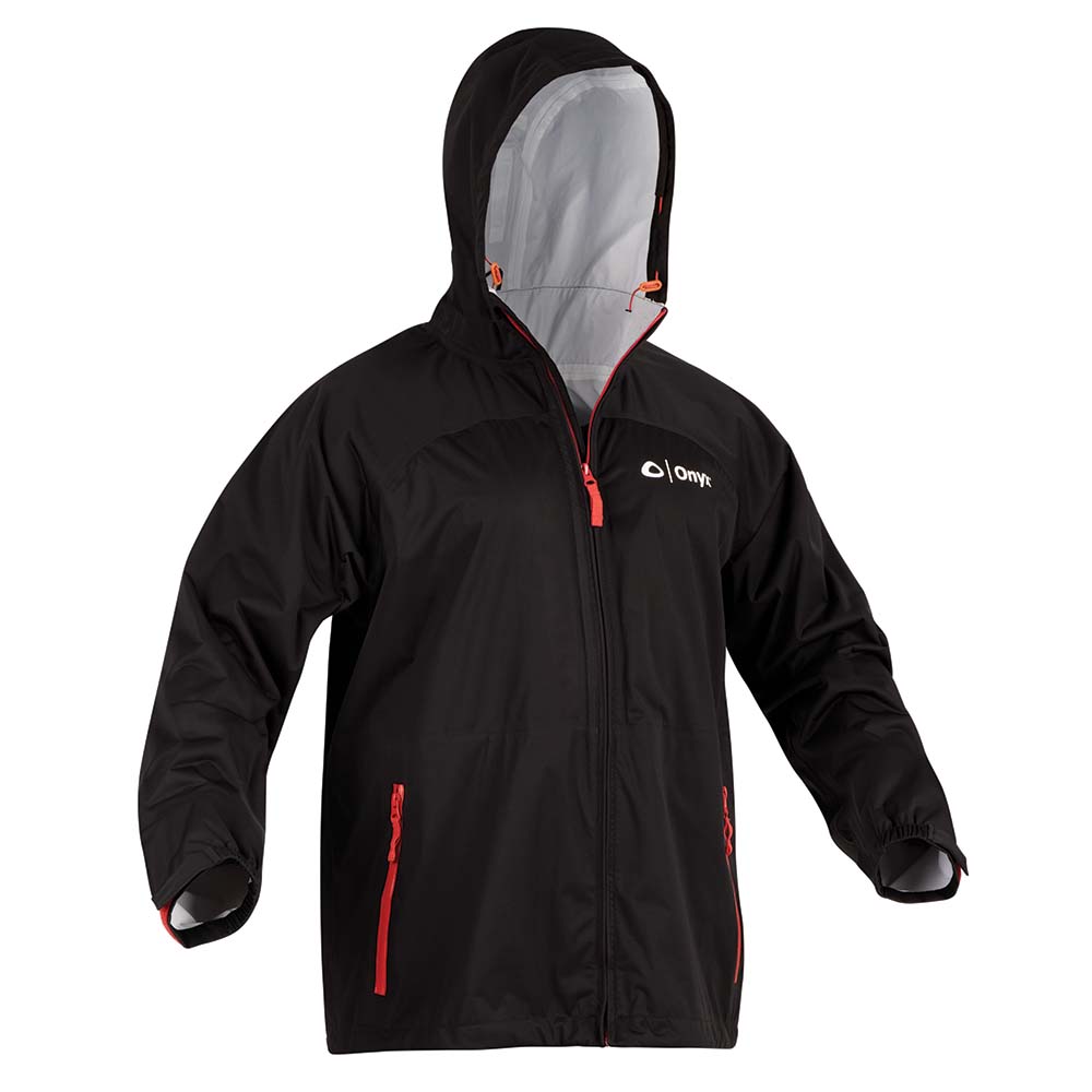 Onyx HydroMax Rain Jacket - Large - Black 503100-700-040-22
