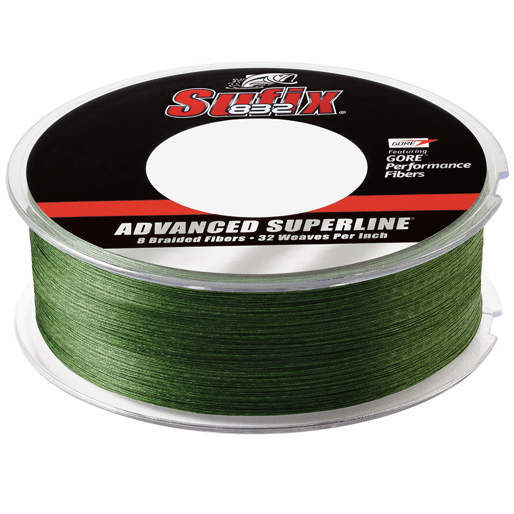 Sufix 832 Braid - 65lb - Low-Vis Green - 600 yds 660-265G