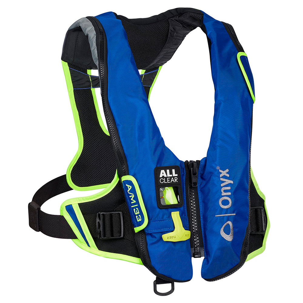 Onyx Impulse A/M-33 All Clear® Auto/Manual Inflatable Life Jacket - Blue 132800-500-004-21