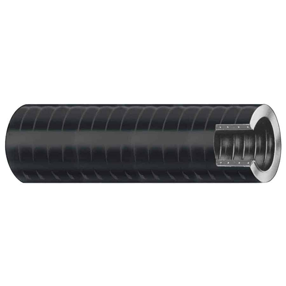 Trident Marine 1-1/8" x 50' VAC XHD Bilge & Live Well Hose - Hard PVC Helix - Black 149-1186