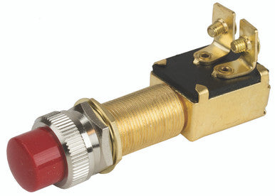 Sea Dog Marine Brass Push Button Switch - Sea-Dog Line (420422-1)