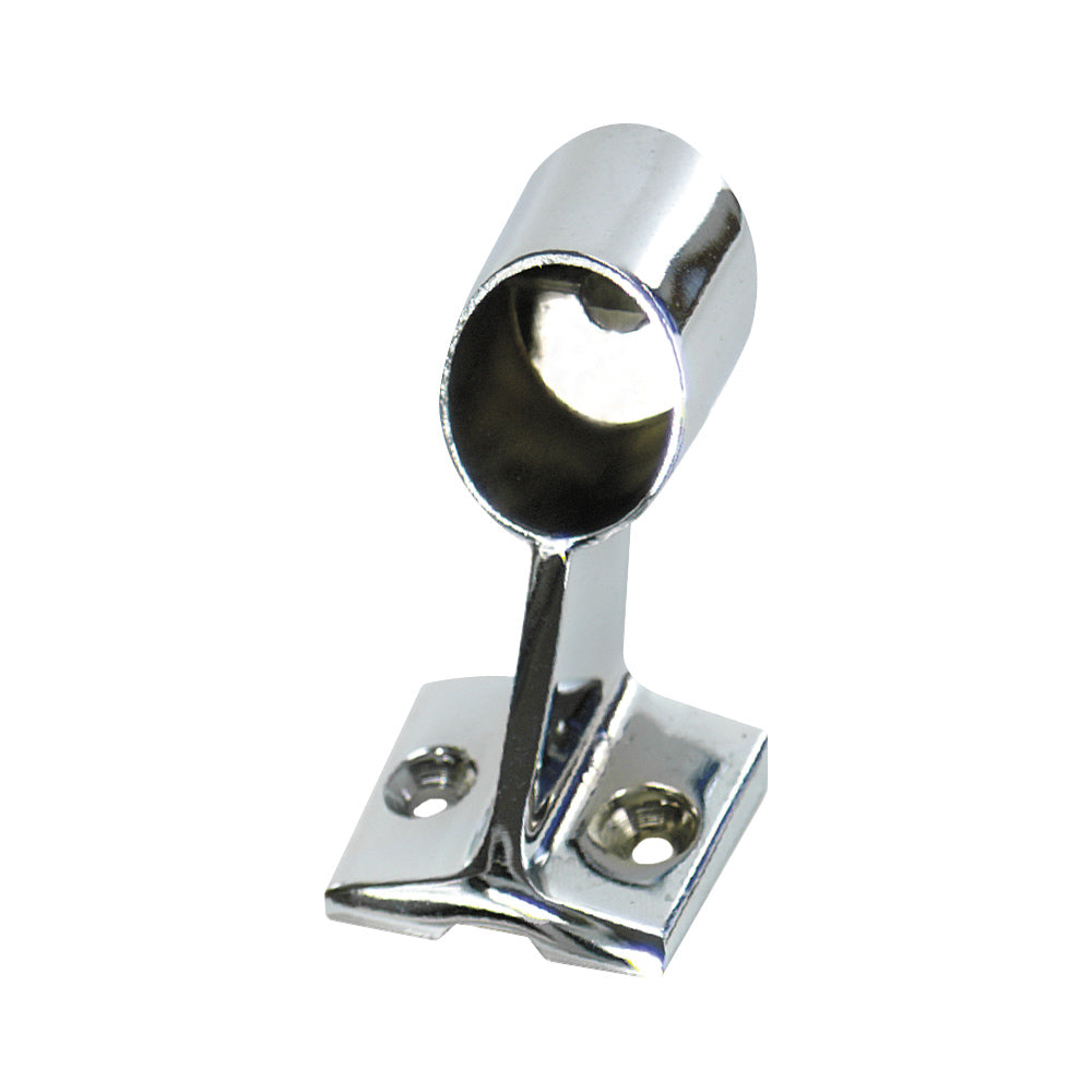 Whitecap Forward Handrail Stanchion - 316 Stainless Steel - 1" Tube O.D. 6180C