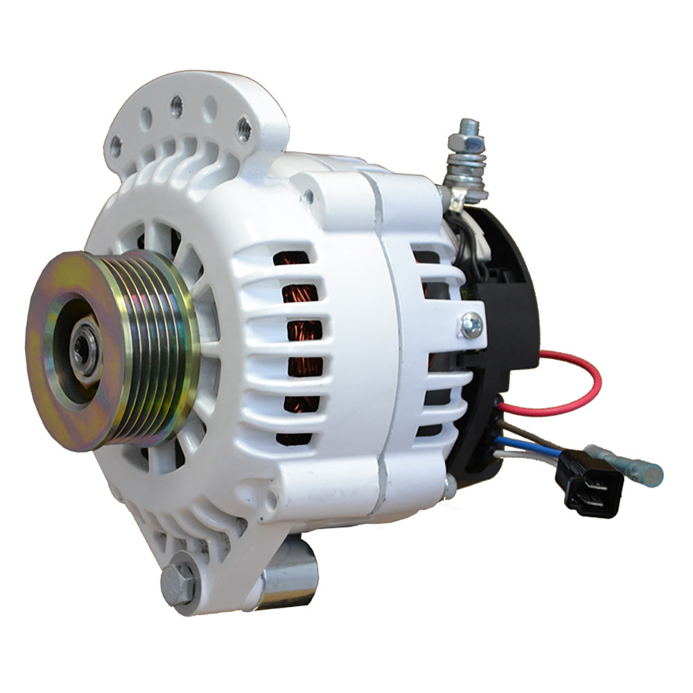 Balmar Alternator 100 AMP 12V 1-2" Single Foot Spindle Mount K6 Pulley w/Isolated Ground 621-100-K6