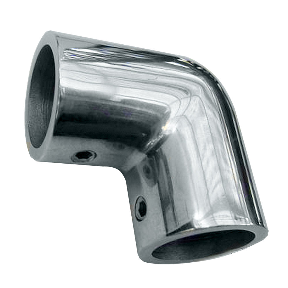 Whitecap 2" O.D. 90° SS Elbow 6076C