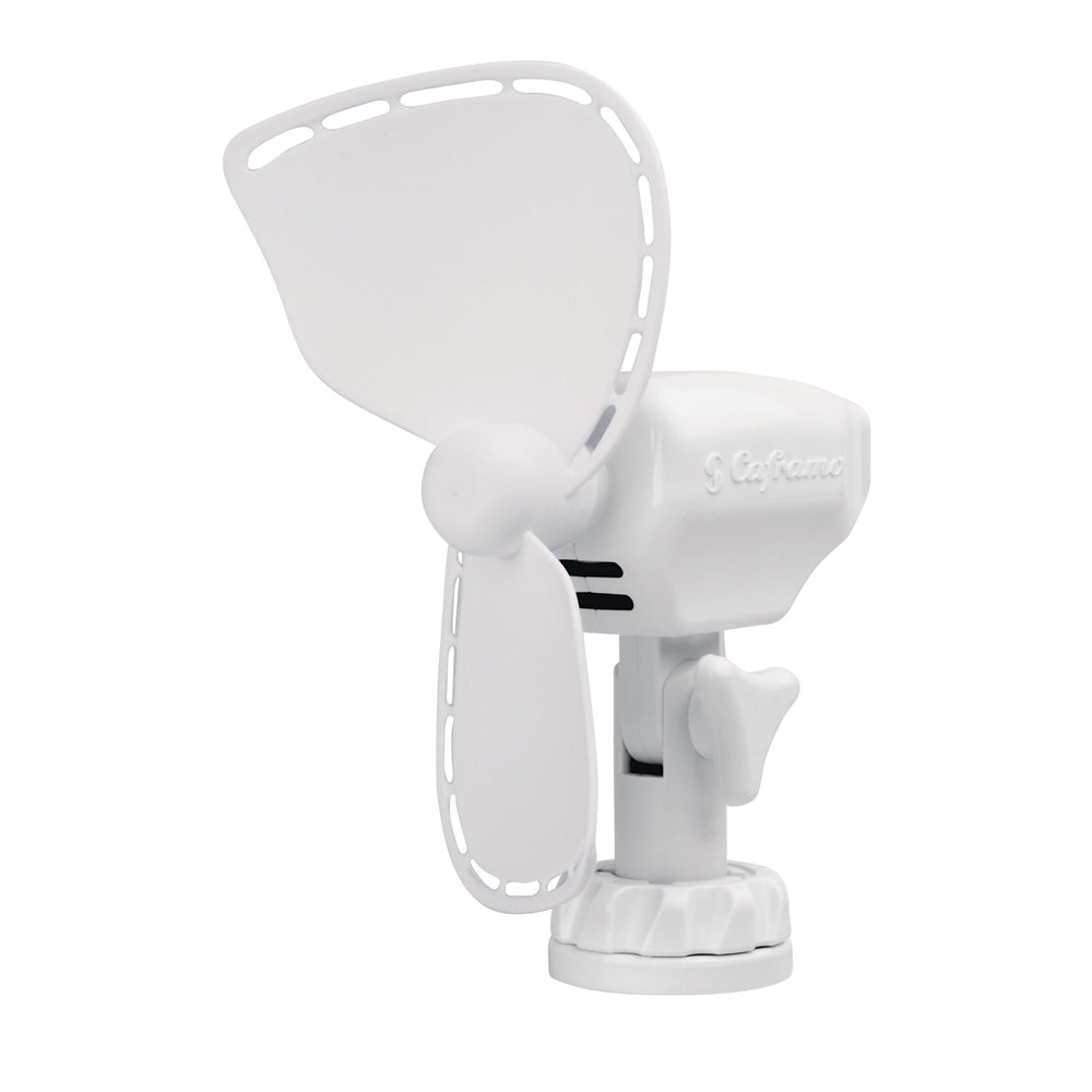 SEEKR by Caframo Ultimate 757 12V 2-Speed 7" Fan - Direct Wire - White 757DCWBX