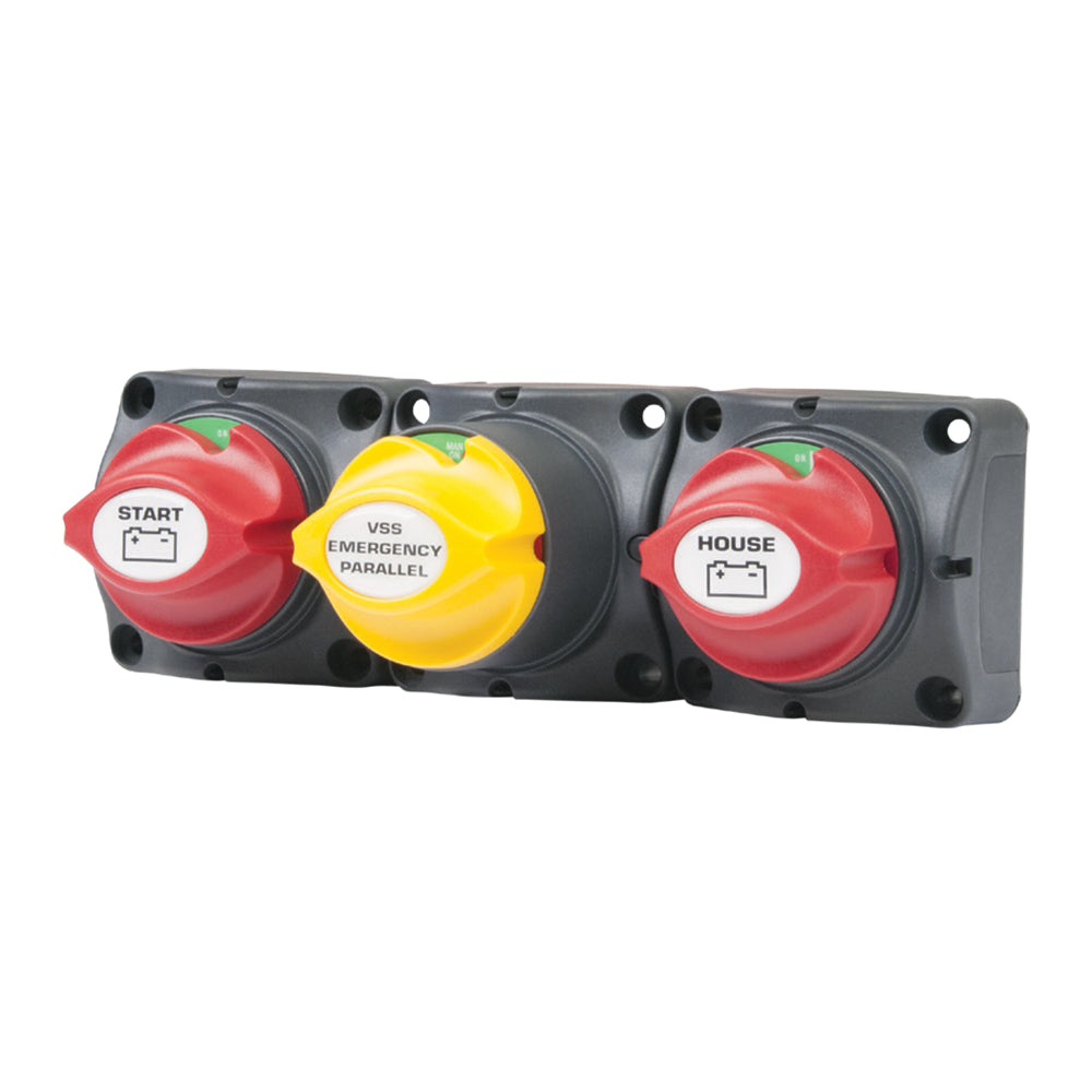 BEP Battery Distribution Cluster f/Single Engine w/Two Battery Banks w/Motorized VSR 80-716-0017-00