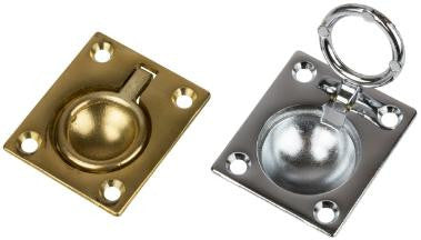 Sea Dog Marine Brass Ring Pull - Large (222415-1)