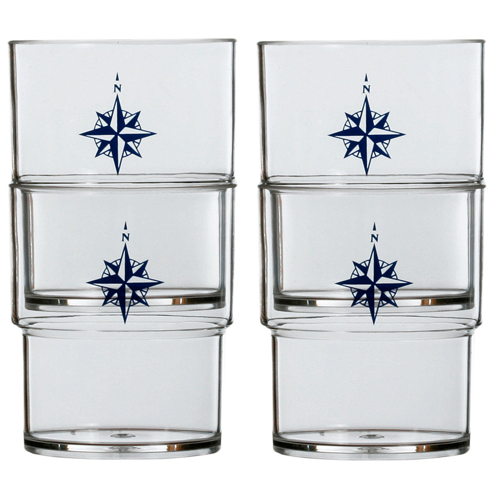 Marine Business Stackable Glass Set - NORTHWIND - Set of 12 15103C