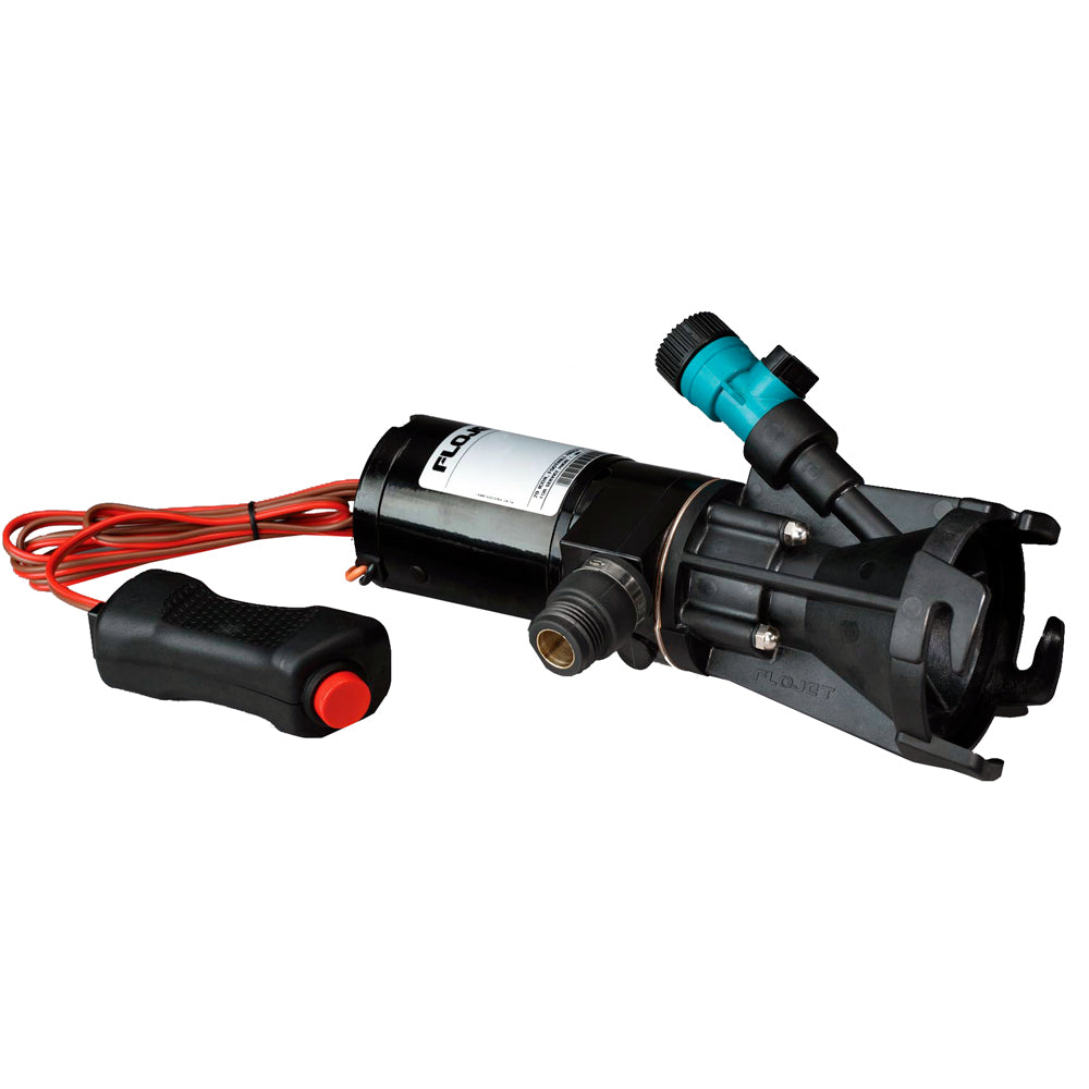 Flojet Portable Self-Priming RV Macerator Waste Pump Kit - 12V 18555000A