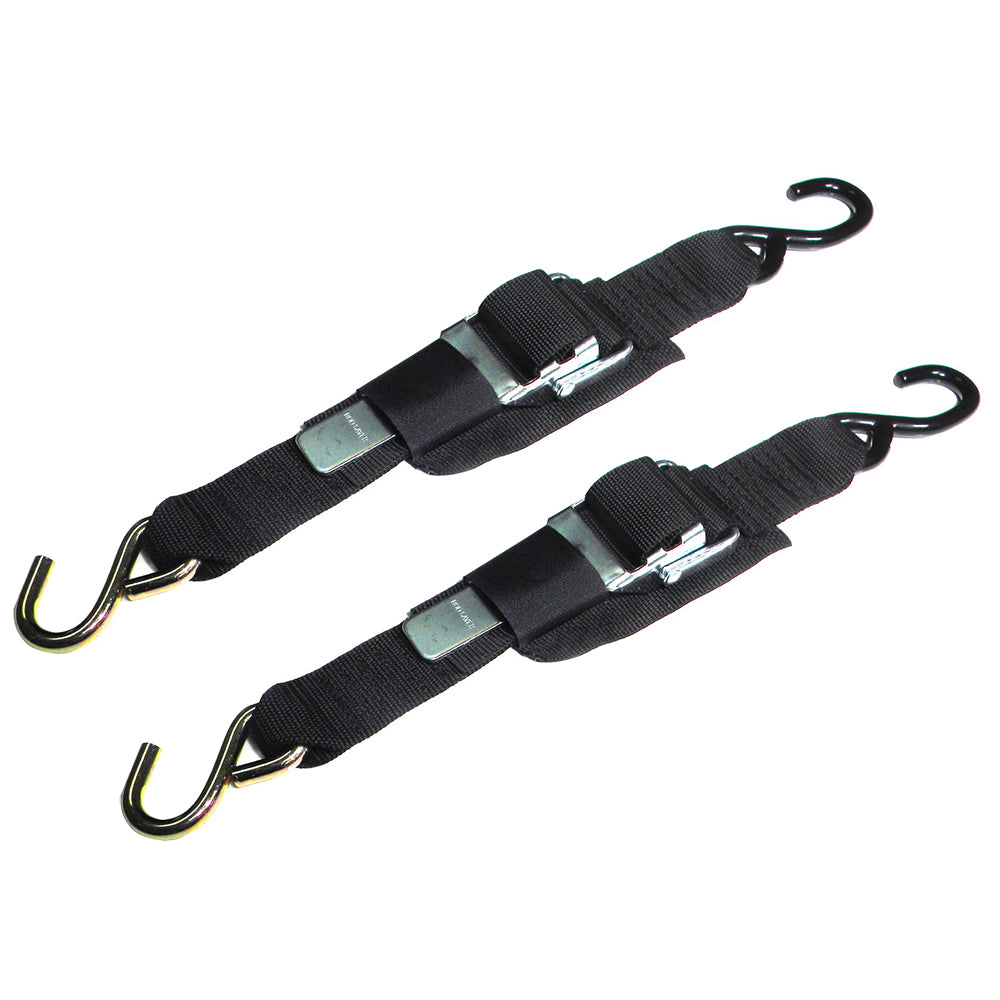 Rod Saver Paddle Buckle Trailer Tie-Down - 2" x 6' - Pair 2PB6