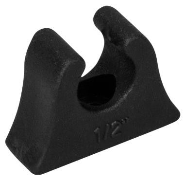Sea Dog Marine Rubber Pole Clip Black 1-1/4" (491351-1)