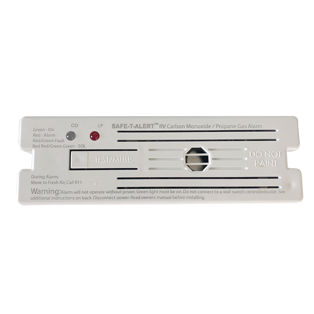 Safe-T-Alert Combo Carbon Monoxide Propane Alarm Surface Mount - White 35-741-WHT