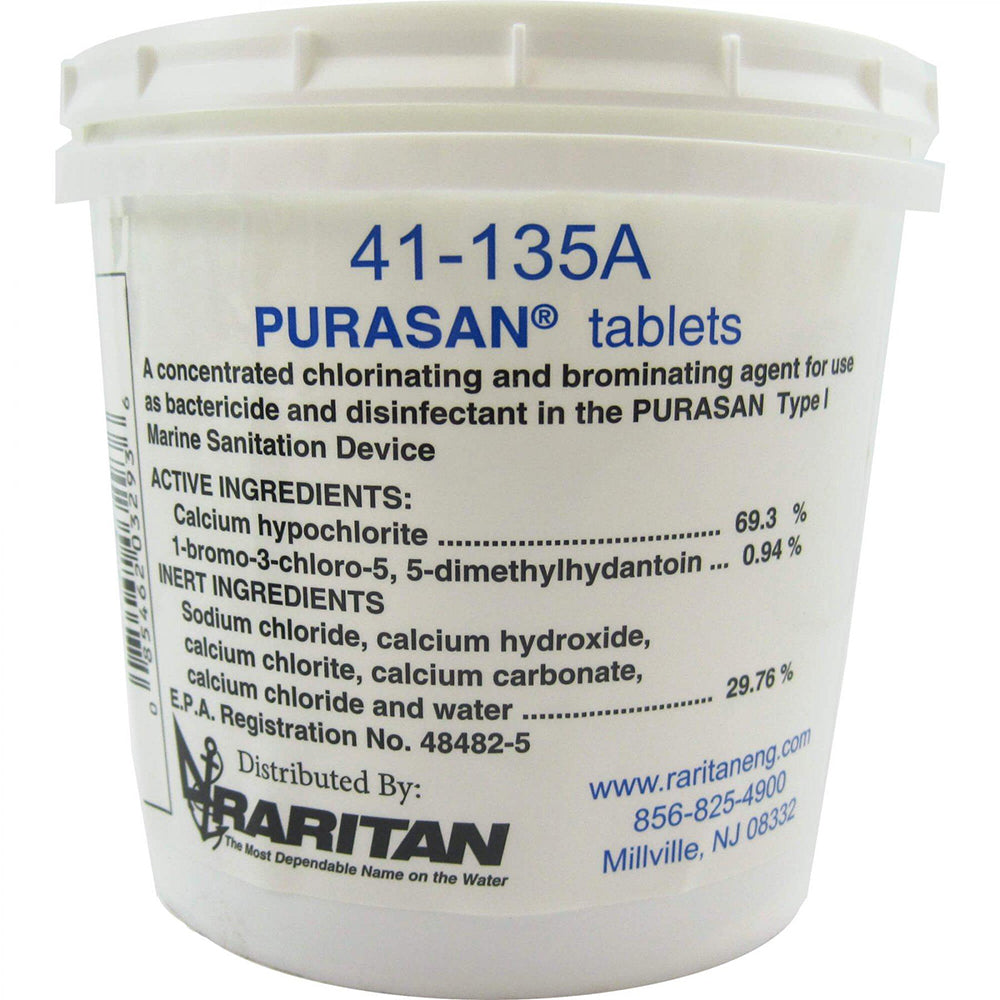 Raritan PURASAN® EX Refill Tablets *1 Tub of 6 Tablets 41-135A