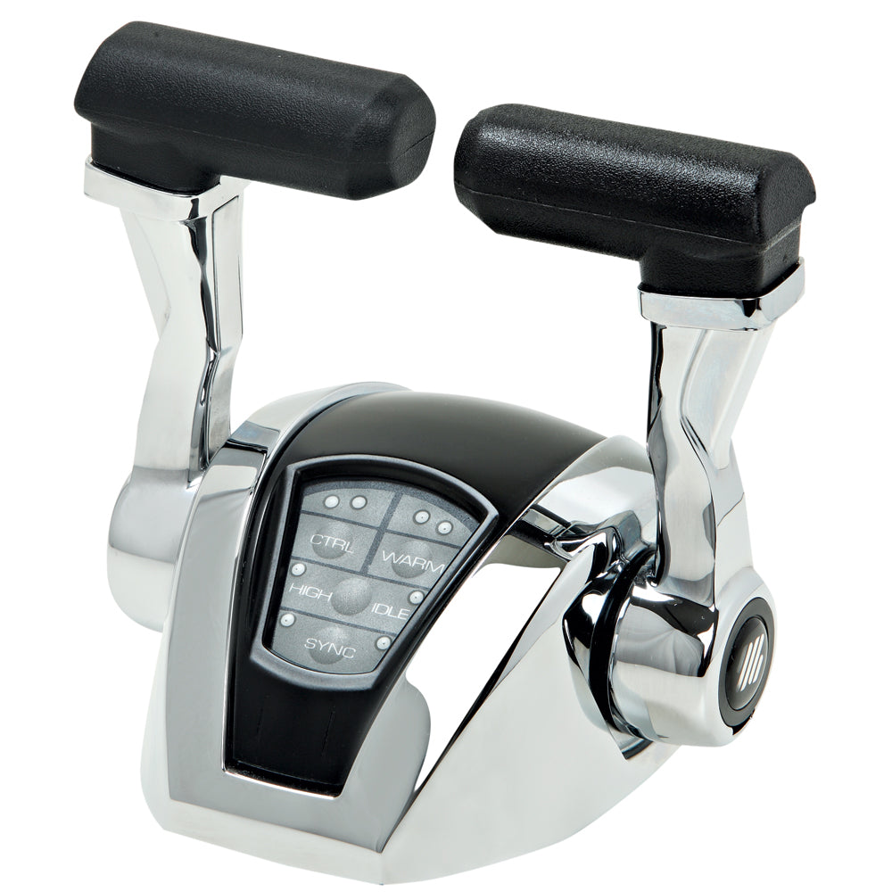 UFlex Power A Mark II Twin Engines Control Head w/o Trim 42011T