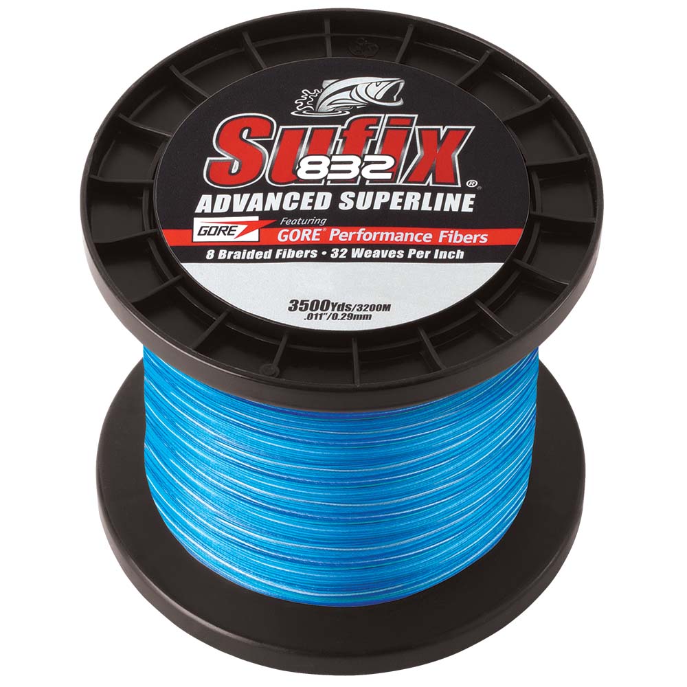 Sufix 832® Advanced Superline® Braid - 20lb - Coastal Camo - 3500 yds 660-420CC
