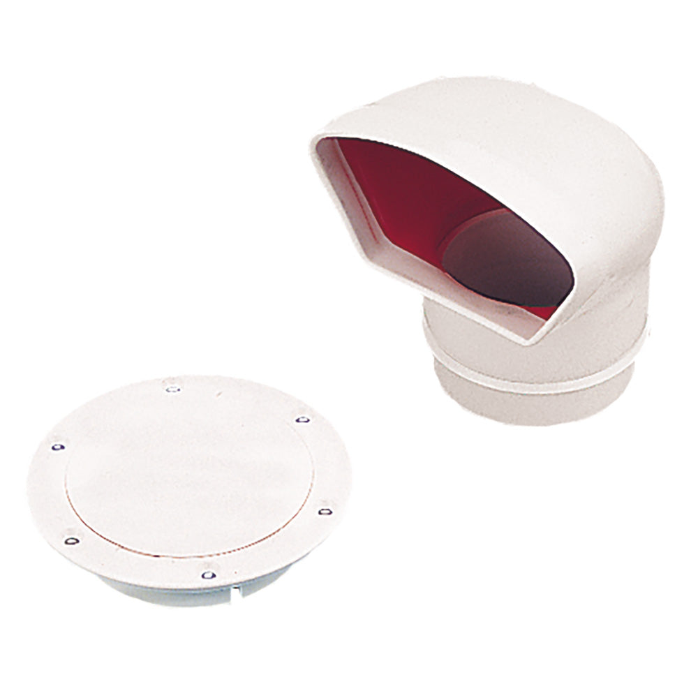 Sea Dog Marine 3Pvc Low Profile Cowling Vent (727130-3)