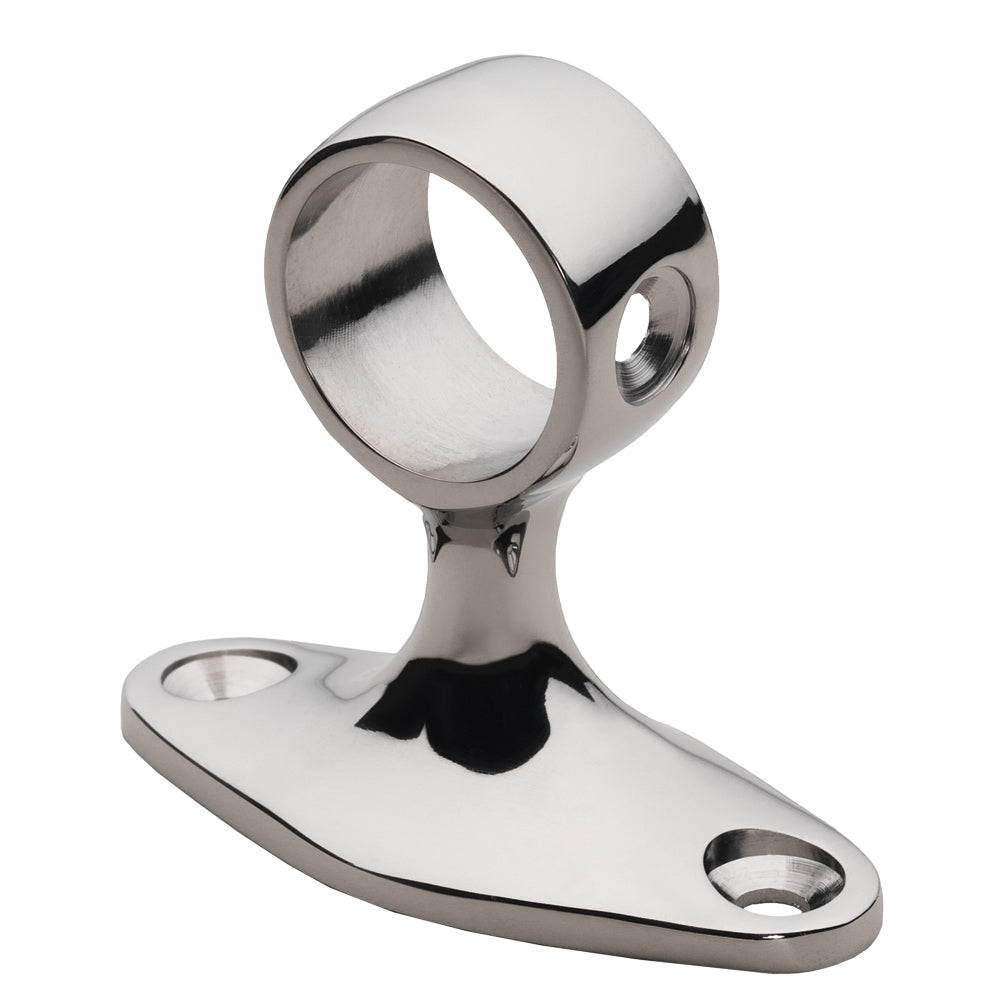 Whitecap 90° Handrail Stanchion - Center - 316 Stainless Steel - 7/8" Tube O.D. 6279C