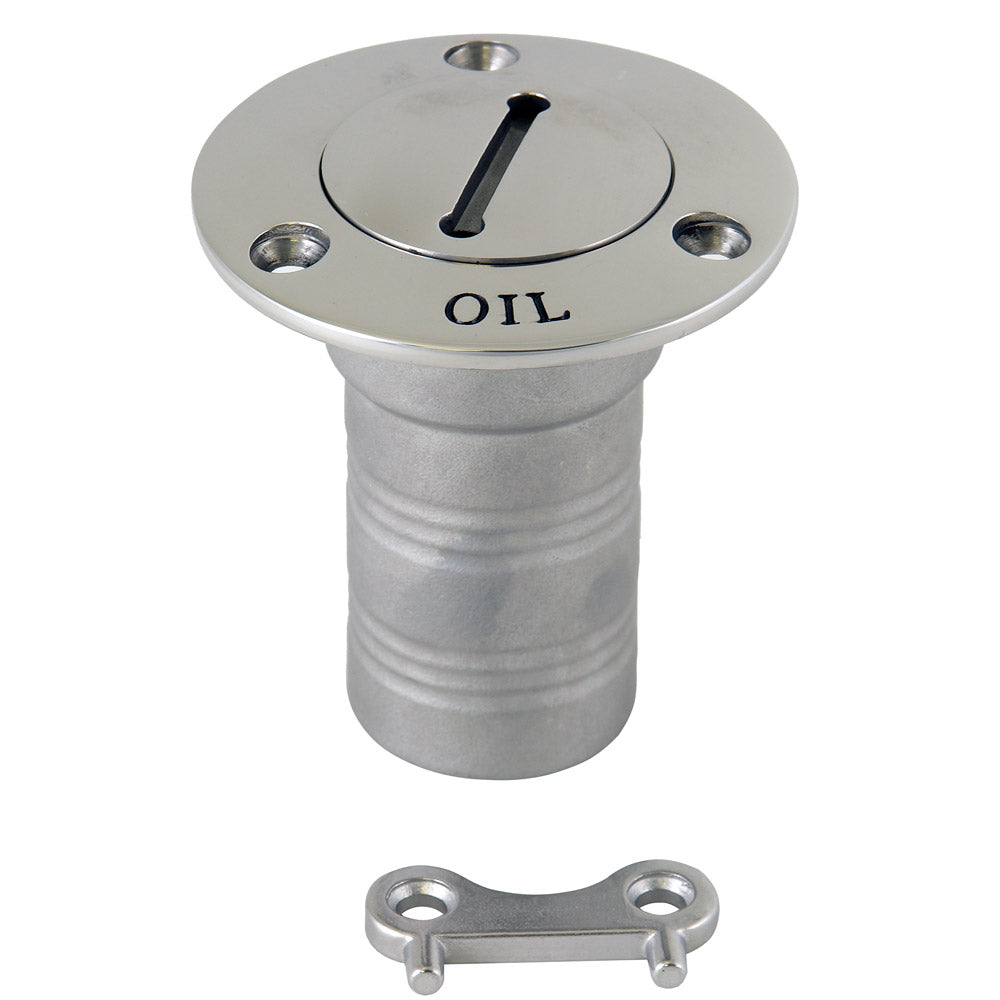Whitecap Hose Deck Fill - 1-1/2" Hose - Oil 6129C