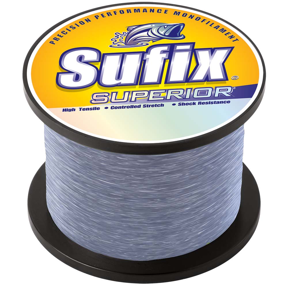 Sufix Superior Smoke Blue Monofilament - 25lb - 535 yds 634-125