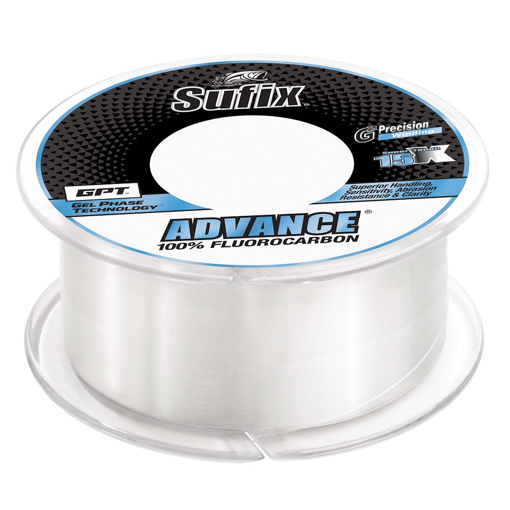 Sufix Advance® Fluorocarbon - 17lb - Clear - 200 yds 679-017C