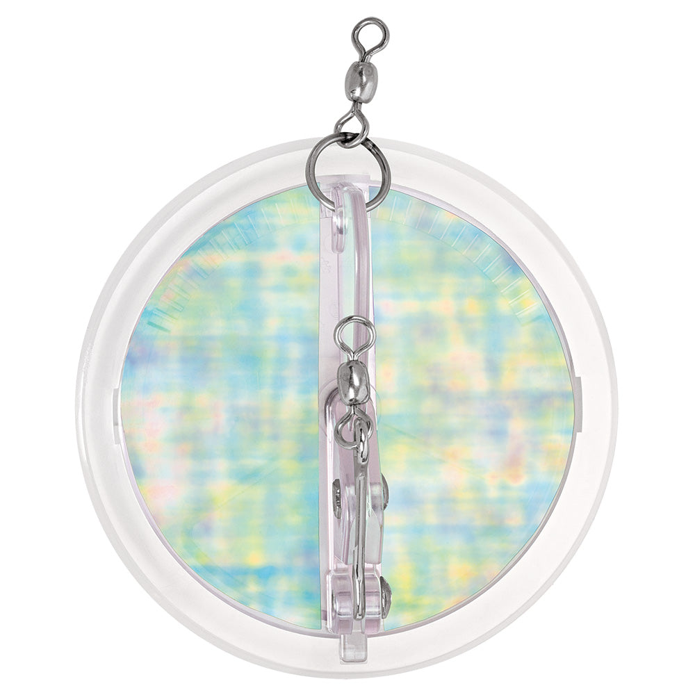 Luhr-Jensen 4-1/8" Dipsy Diver - Clear/Clear Bottom UV Moon Jelly 5560-001-2507