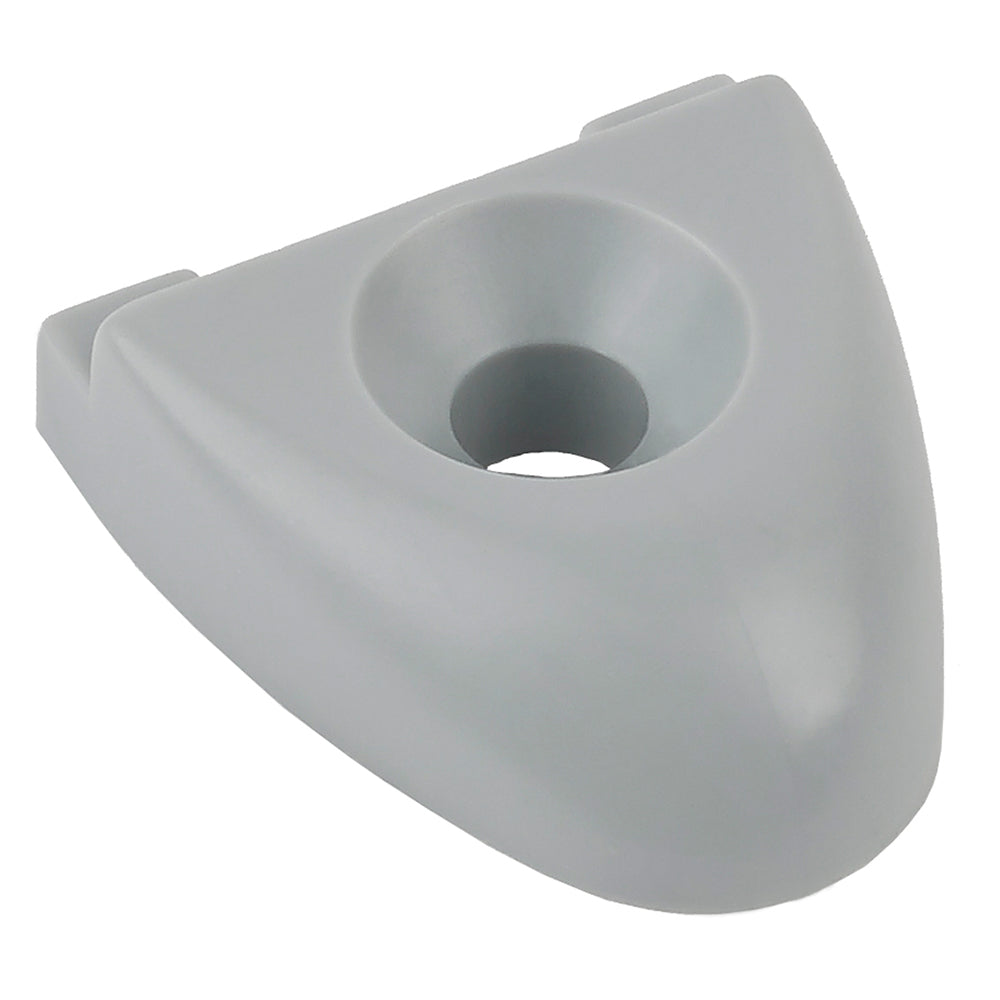 Schaefer T-Track Endstop f/1" Track - Grey 74-35-G