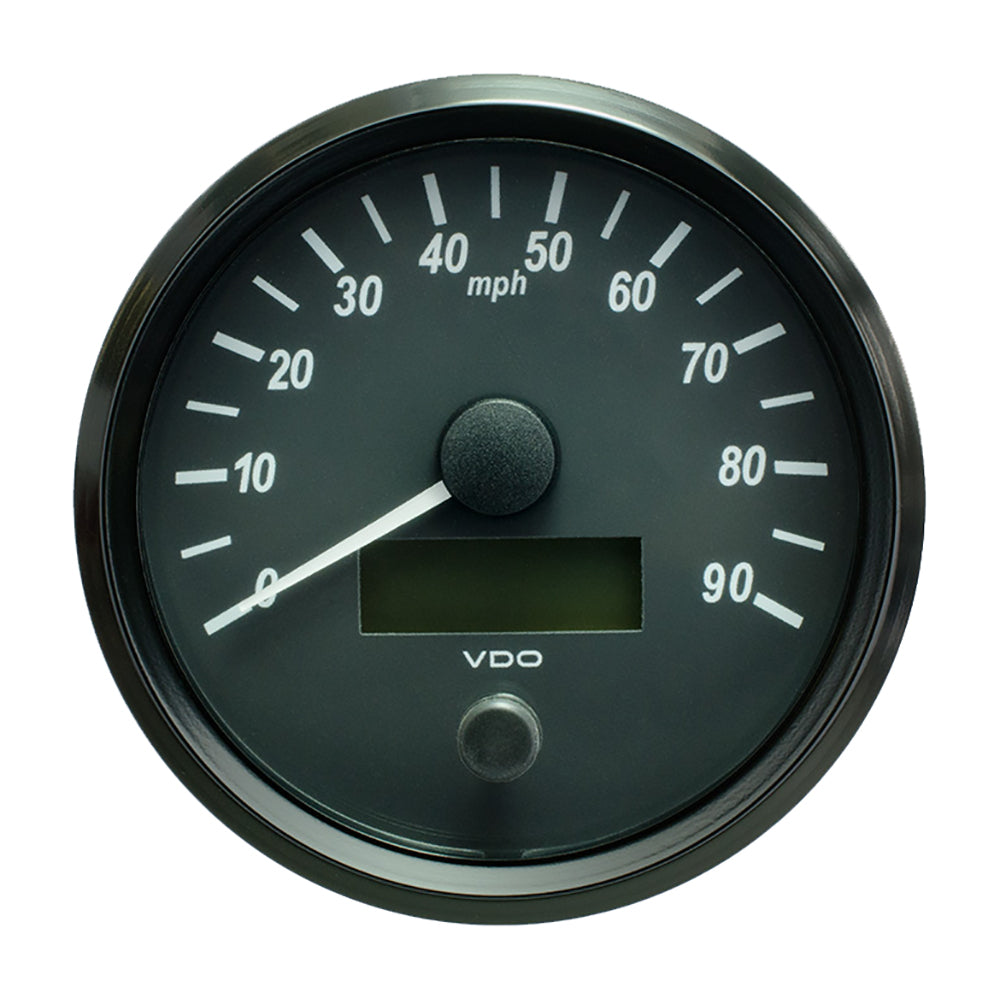 VDO SingleViu 100mm (4") Speedometer - 90 MPH A2C3832870030