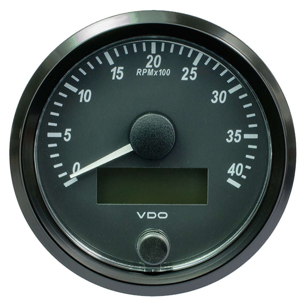 VDO SingleViu 80mm (3-1/8") Tachometer - 4,000 RPM A2C3832990030