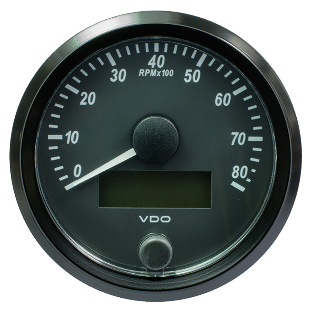 VDO SingleViu 80mm (3-1/8") Tachometer - 8000 RPM A2C3833020030