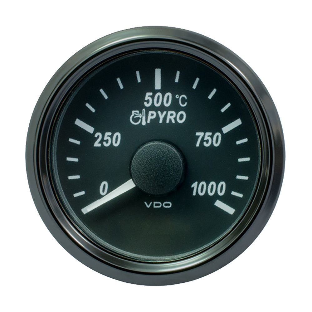 VDO SingleViu 52mm (2-1/16") Exhaust Gas Temp. Gauge - 1000°C A2C3833050030