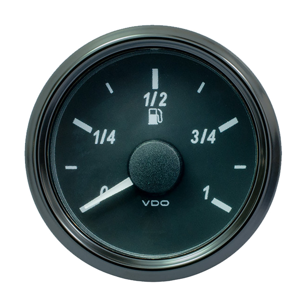 VDO SingleViu 52mm (2-1/16") Fuel Level Gauge - Euro - 90-5 Ohm A2C3833110030