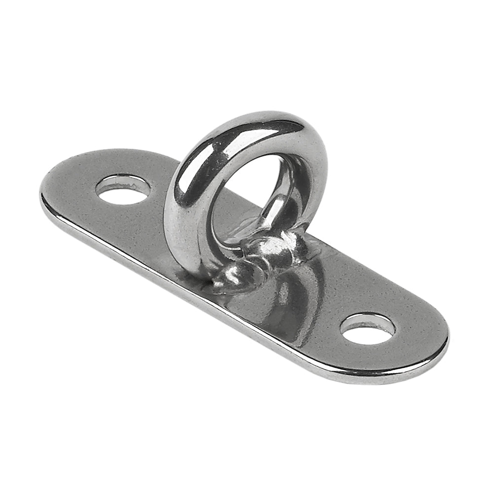 Schaefer Stainless Steel Welded Pad Eye - 1-7/8"L x 5/8"W 78-02