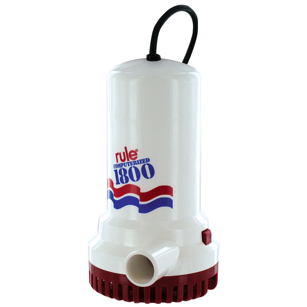 Rule 1800 Sump/Utility Pump w/8' Cord - 110V Automatic A53S