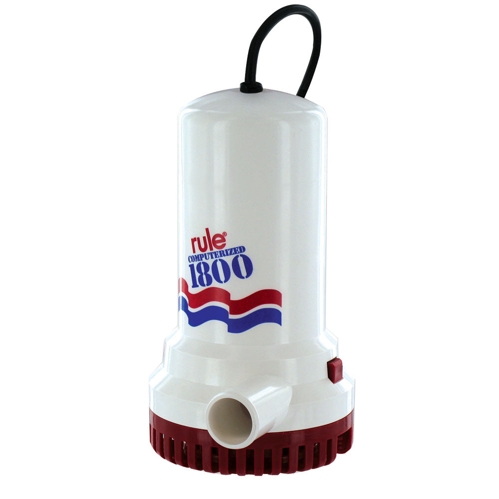 Rule 1800GPH Sump/Utility Pump w/24' 110vac Cord A53S-24