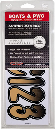 Hardline Products Registration Kit (Brbkg200)