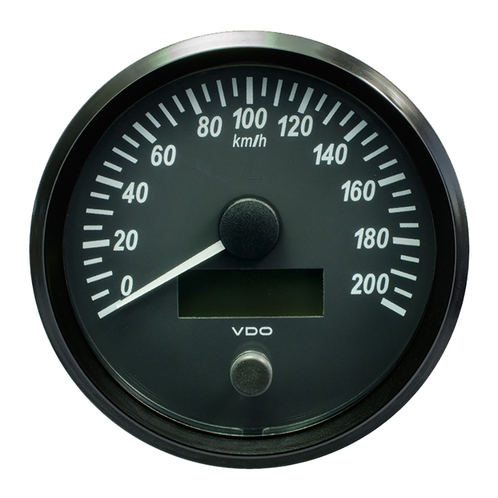 VDO SingleViu 100mm (4") Speedometer - 200 KM/H A2C3832840030