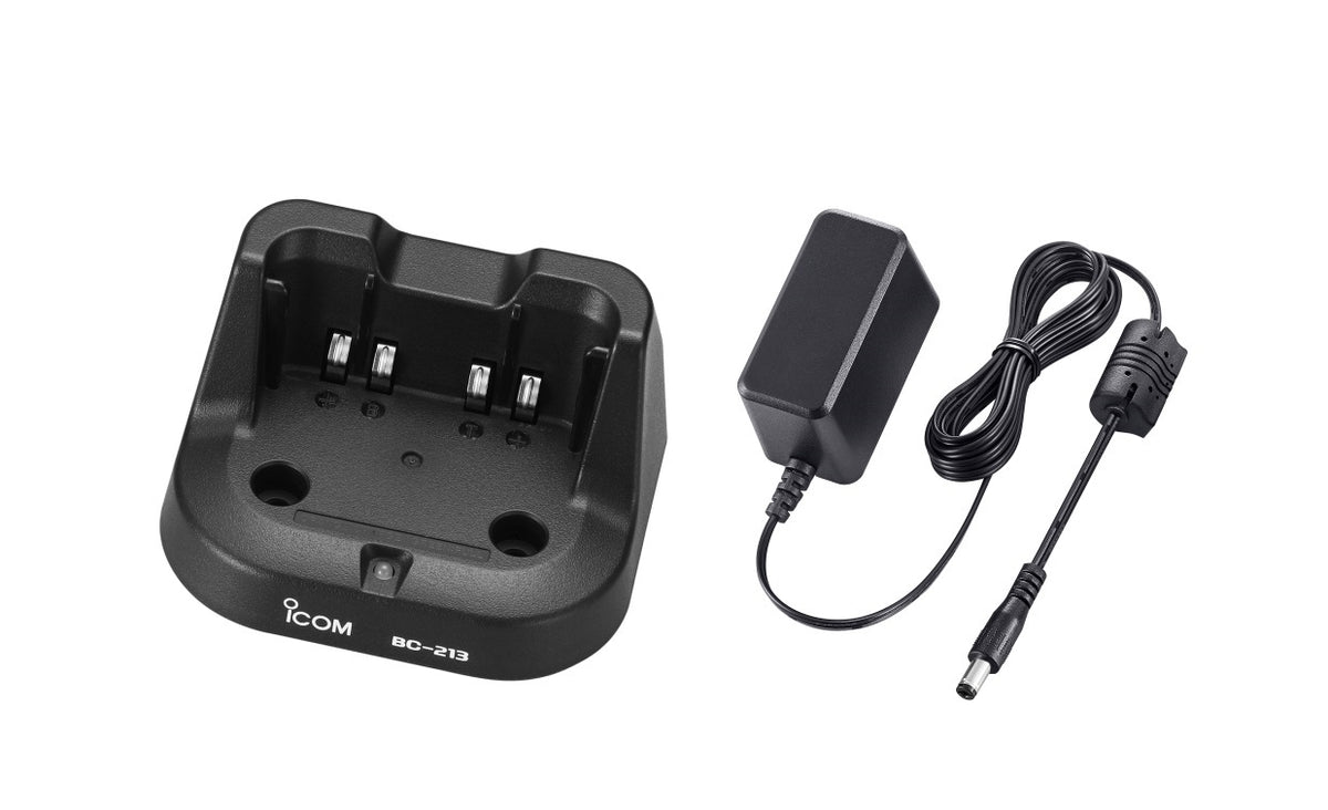 Icom BC213 Rapid Charger with BC123SA 110v Adapter BC213