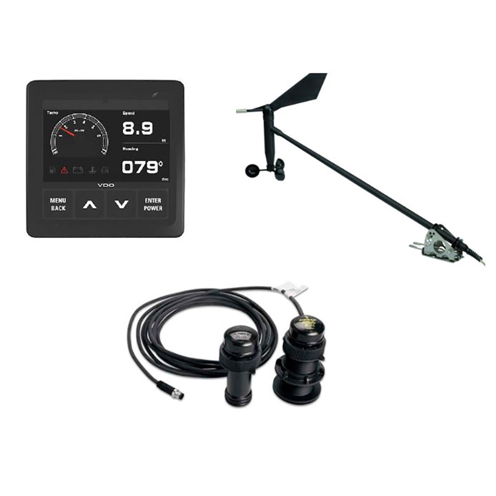 Veratron Navigation Kit f/Sail, Wind Sensor, Transducer, Display & Cables A2C1352150002