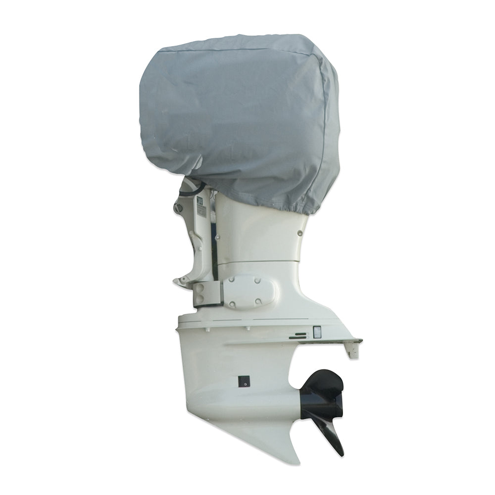 Carver Sun-DURA® 100 HP Universal Motor Cover - 25"L x 26"H x 19"W - Grey 70003S-11