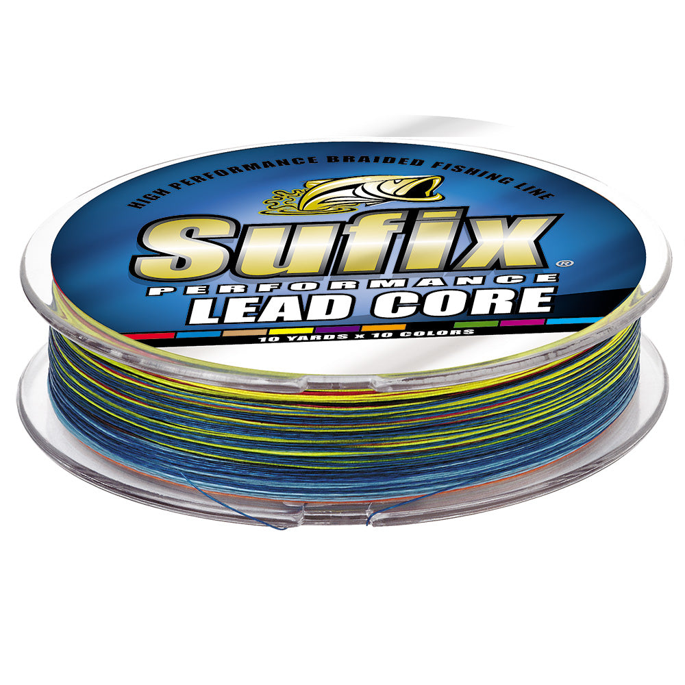 Sufix Performance Lead Core - 15lb - 10-Color Metered - 100 yds 668-115MC