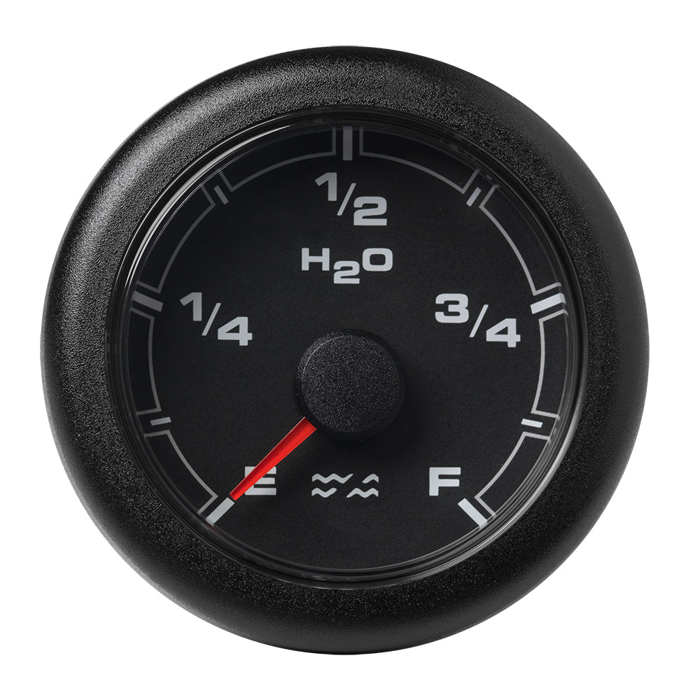 Veratron 52MM (2-1/16") OceanLink Waste Water Gauge - Black Dial & Bezel A2C1065890001