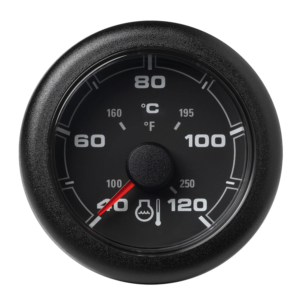 Veratron 52MM (2-1/16") OceanLink Temperature 120°C/250°F - Black Dial & Bezel A2C1065950001