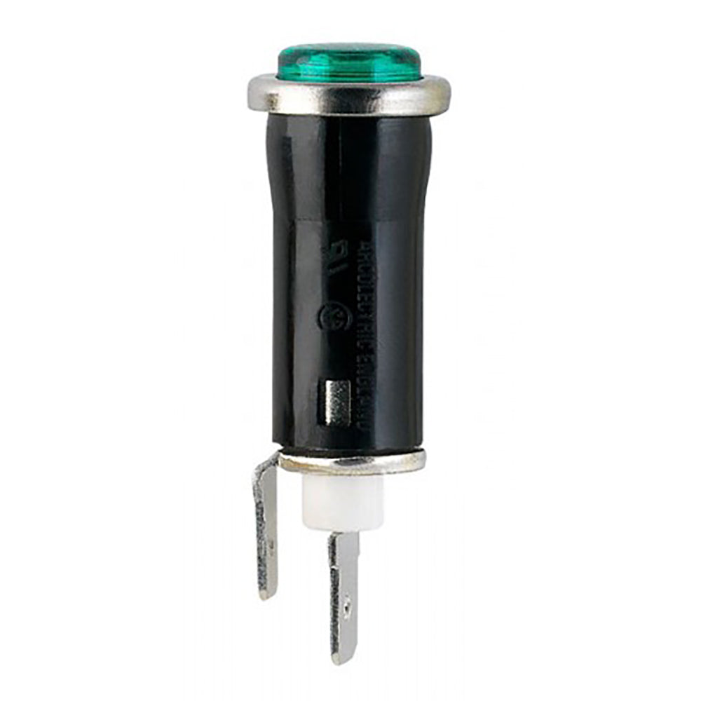 VDO Green Snap-In Panel Mount Light - 12V 600-845