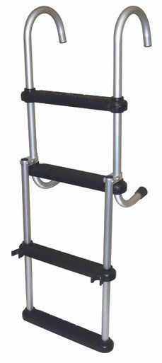 Jif Marine 4-Step Folding Ladder Andz Aluminum (Asc4)