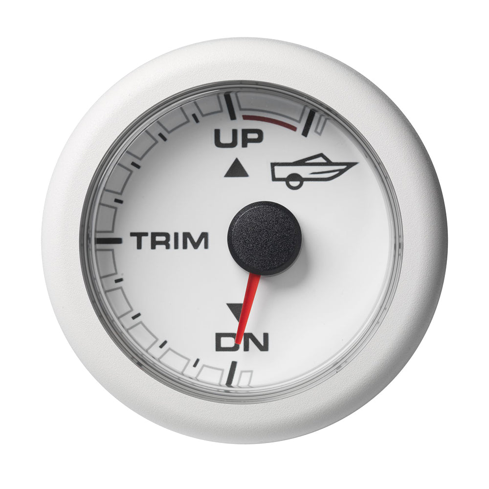 Veratron 52MM (2-1/16") OceanLink Engine Trim - Up/Down - White Dial & Bezel A2C1065840001