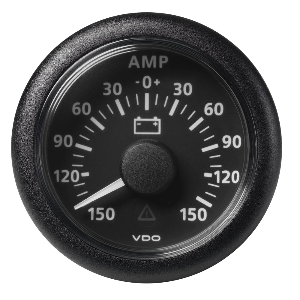 Veratron 52MM (2-1/16") ViewLine Battery Status Gauge -150/+150AMP - Black Dial & Bezel A2C59512329