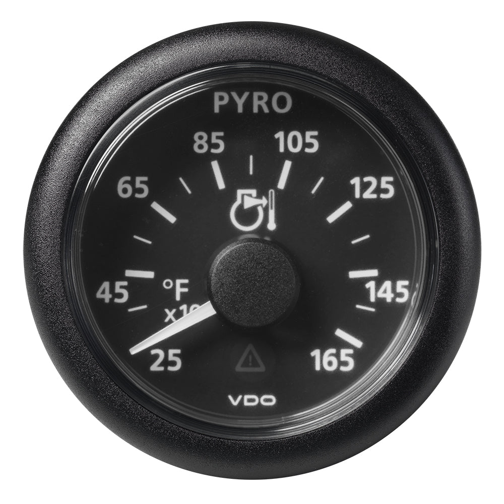 Veratron 52 MM (2-1/16") ViewLine Pyrometer - 250° to 1650°F - Black Dial & Bezel A2C59512334
