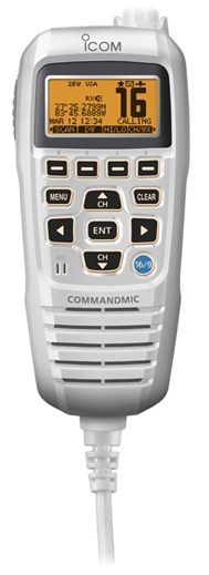 Icom HM195SW Command Mic IV Super White Second Station HM195SW 42 EXP