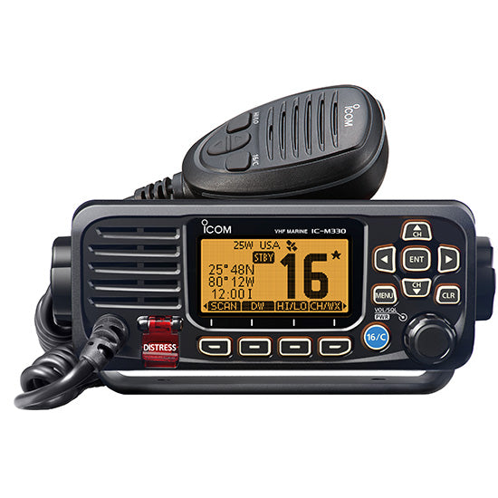Icom M330G Black VHF With GPS M330G Black