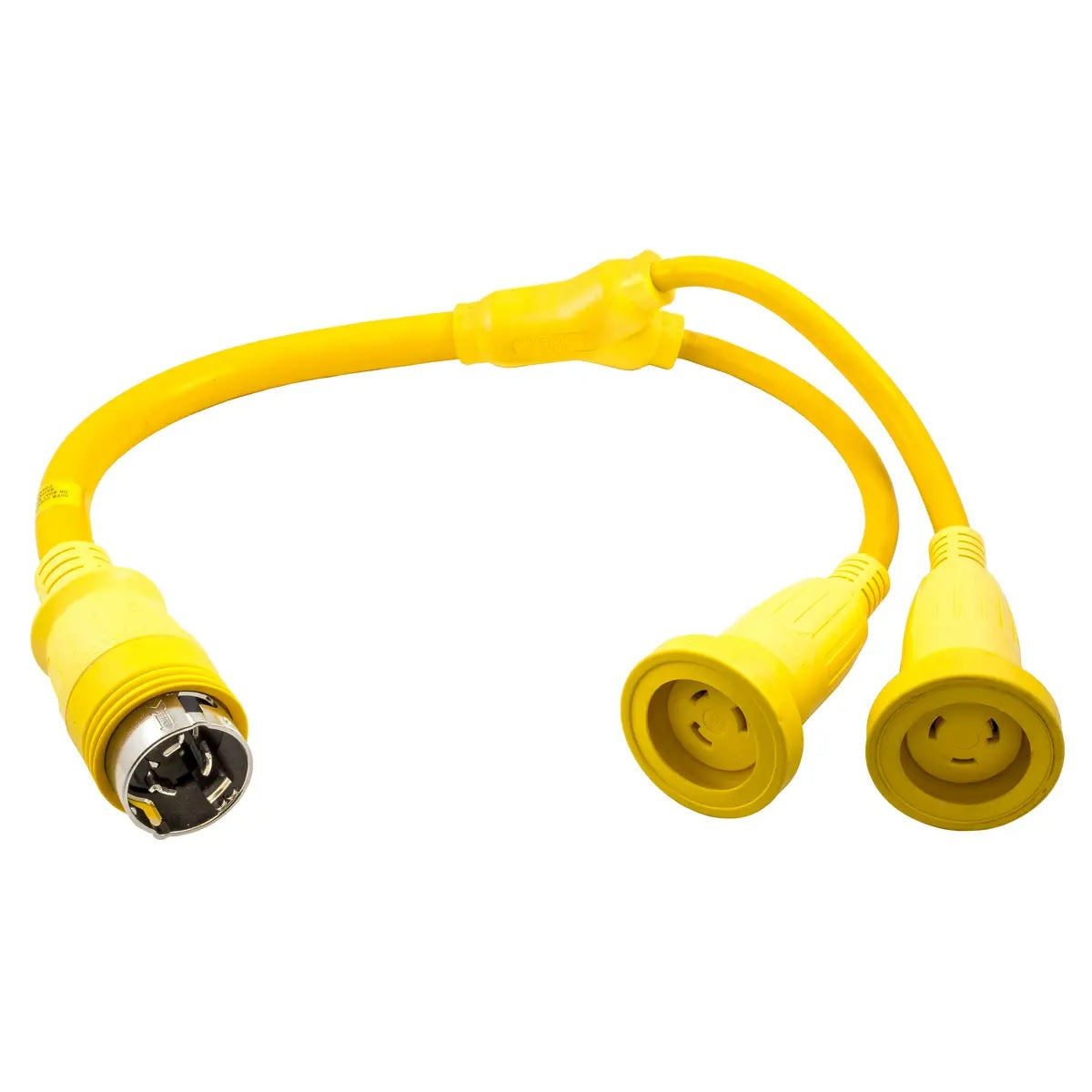 Hubbell HBL64CM57 Y Adapter 2 30A Cords - 50A 125V Dock HBL64CM57